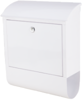 Mailbox with Newspaper Holder