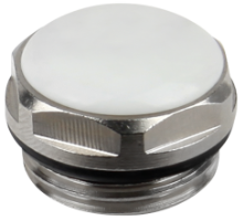 Radiator Plug Brass 1/2"