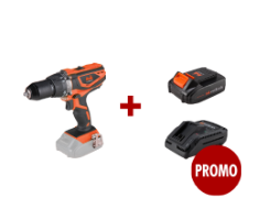 Hammer Drill Driver ONE 18 with 2 Batteries and Charger PROMO