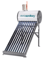 Unpressurized Solar Panel with Evacuated Tubes SP-470, Painted