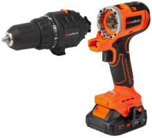 MT20 Brushless Multifunctional Driver, 3 Heads, 2 Batteries and Charger MAX 20V ONE EvoTools®.