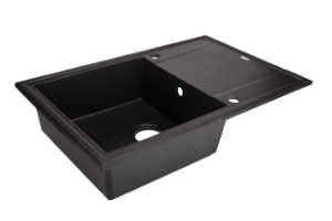 Composite Sink for Countertop with Drainer EvoSanitary +Plus®