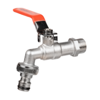 Double-Service Faucet with Lever and Quick Connector EvoSanitary®