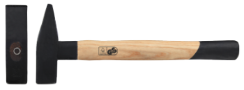 Forged Machinist's Hammer with Wooden Handle EvoTools® Professional