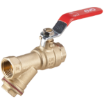 Y-Strainer Valve with Lever F-F