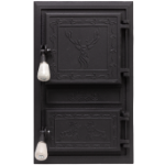Monobloc Stove Door Deer