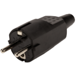 Rubber Schuko Plug 16A