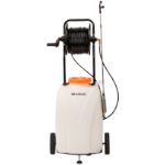 Sprayer with Battery, Transport Wheels and 30M Hose