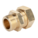Brass Quick Connector for Stainless Steel Pipe Solar Panels EvoSanitary®