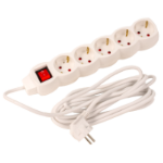 Electric Extension Lead with Switch 5 Sockets (5P) EvoTools®