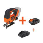 Cordless jigsaw kit with battery and charger MAX 20V ONE EvoTools®