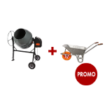 Concrete Mixer EvoTools +Plus® + Wheelbarrow PROMO 1+1