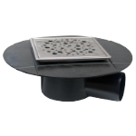 Square Floor Drain Trap, Insulation-Ready SL