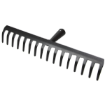 Rake with 16 Teeth