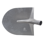 Round Shovel, Gray Carbon for Sand