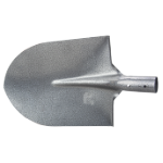Round Shovel, Gray Carbon