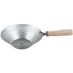 Galvanized Ladle with Wooden Handle