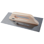 Stainless Steel Straight Trowel with Wooden Handle EvoTools® Professional