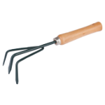 Mini Cultivator with Wooden Handle